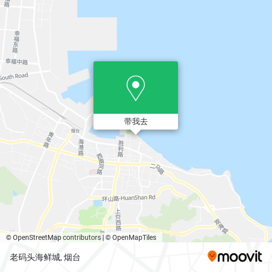 老码头海鲜城地图