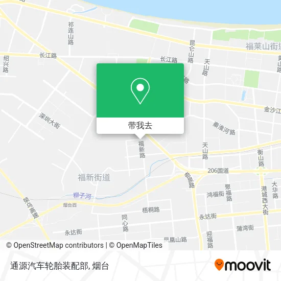 通源汽车轮胎装配部地图