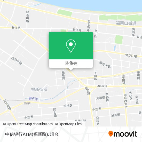 中信银行ATM(福新路)地图