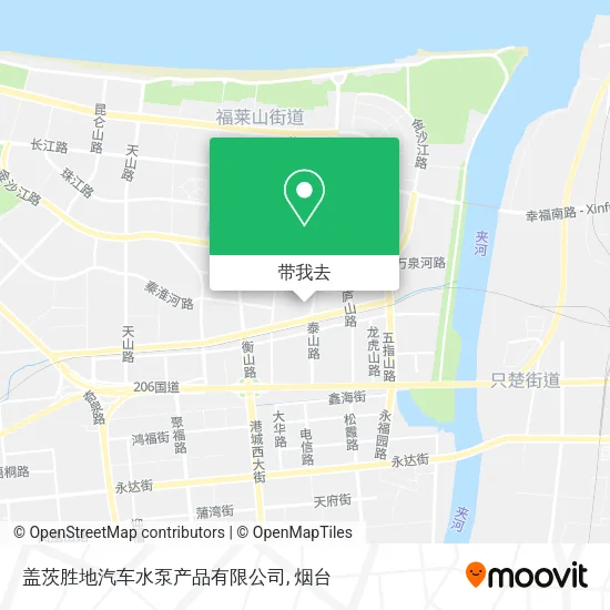 盖茨胜地汽车水泵产品有限公司地图