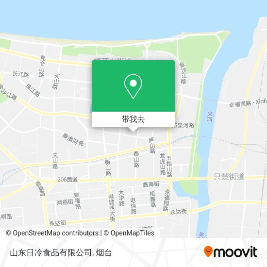 山东日冷食品有限公司地图
