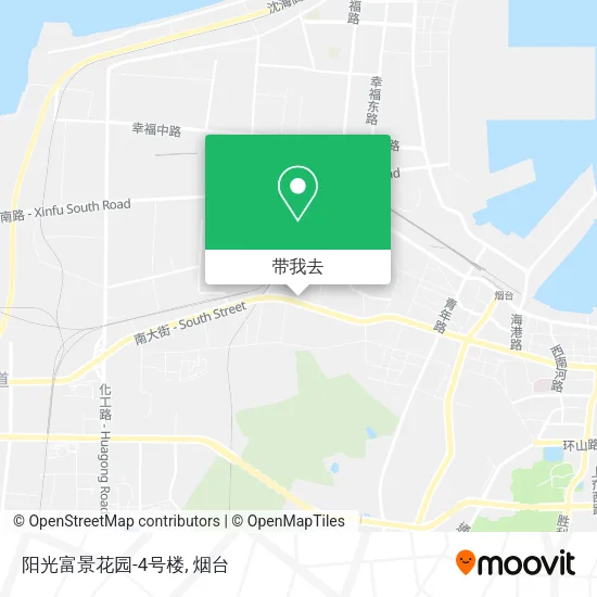 阳光富景花园-4号楼地图
