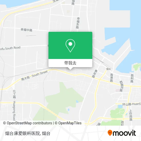 烟台康爱眼科医院地图