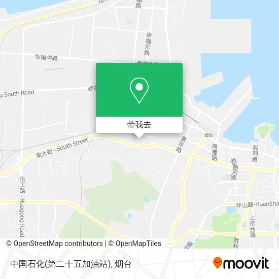 中国石化(第二十五加油站)地图