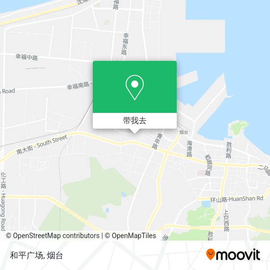 和平广场地图