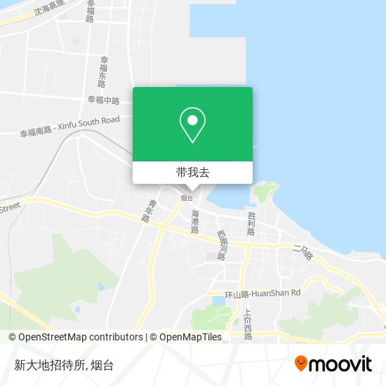新大地招待所地图