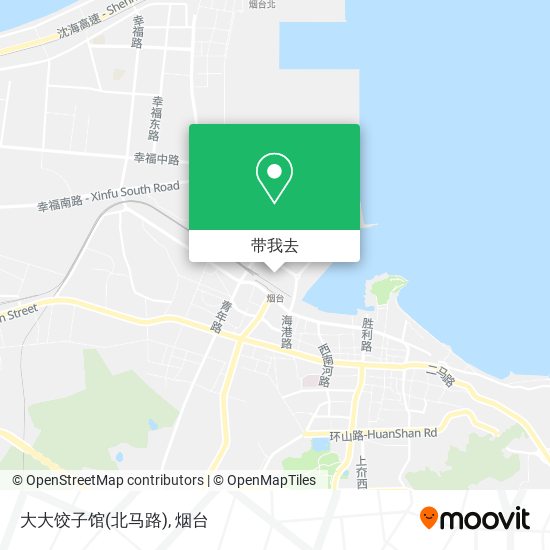 大大饺子馆(北马路)地图