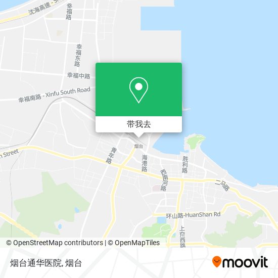 烟台通华医院地图