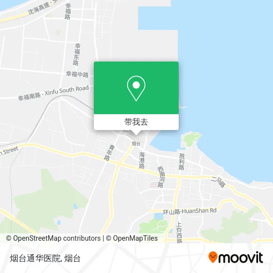 烟台通华医院地图