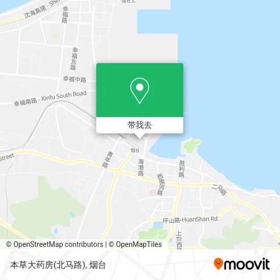 本草大药房(北马路)地图