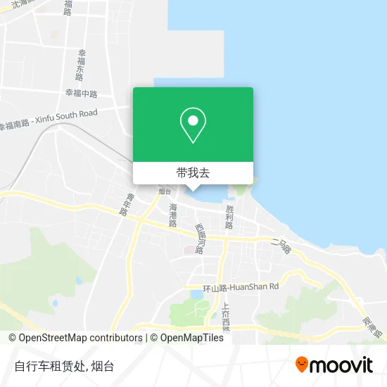 自行车租赁处地图