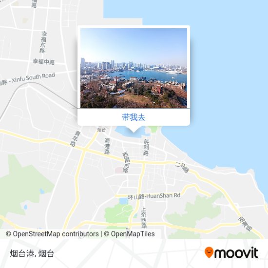 烟台港地图