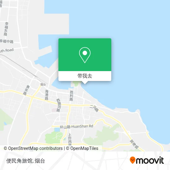 便民角旅馆地图