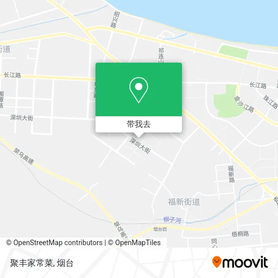 聚丰家常菜地图