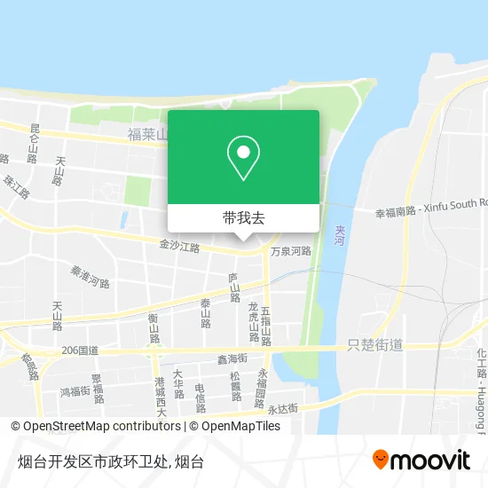 烟台开发区市政环卫处地图