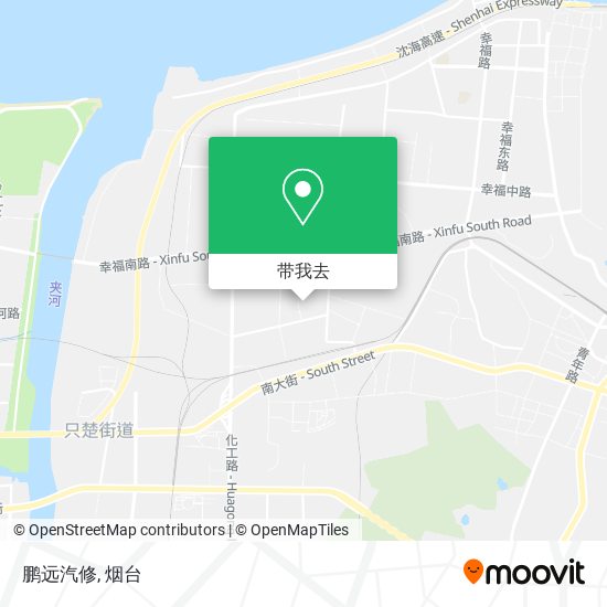 鹏远汽修地图