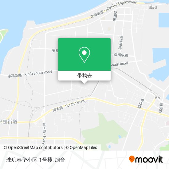 珠玑春华小区-1号楼地图