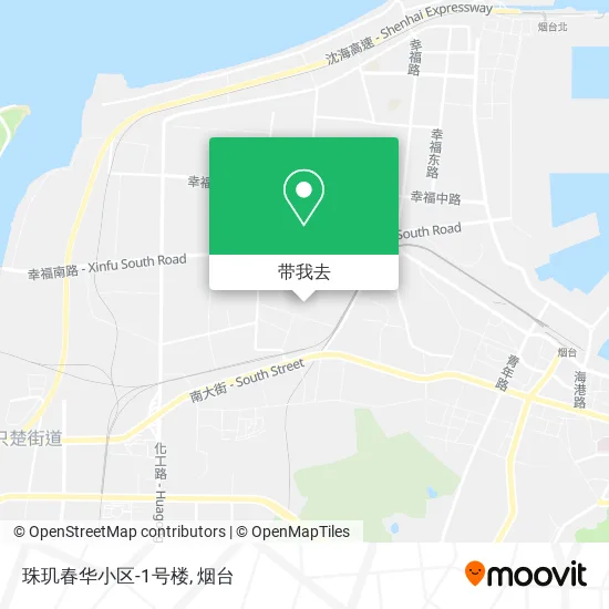 珠玑春华小区-1号楼地图