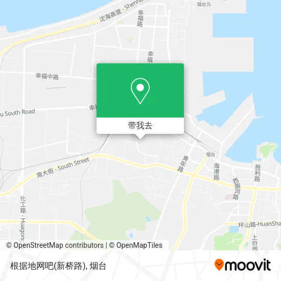 根据地网吧(新桥路)地图
