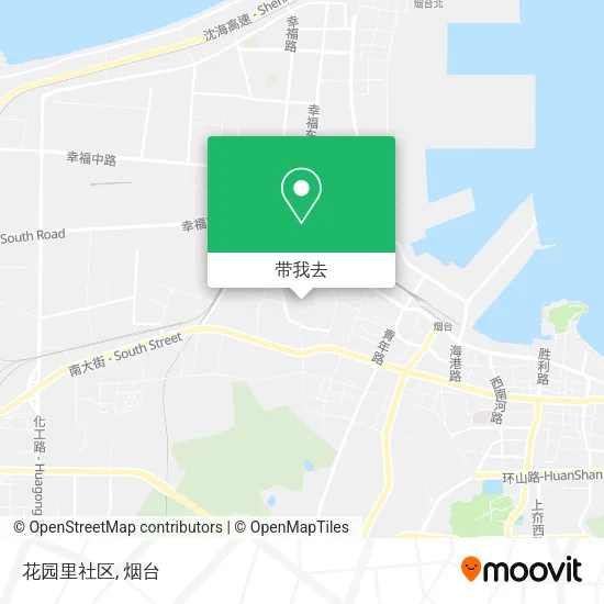 花园里社区地图