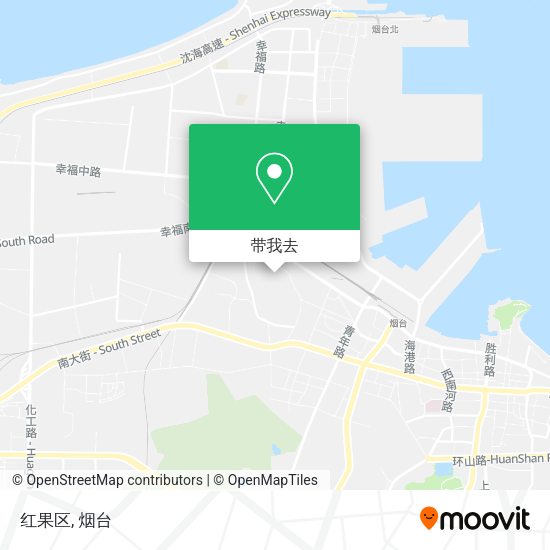 红果区地图