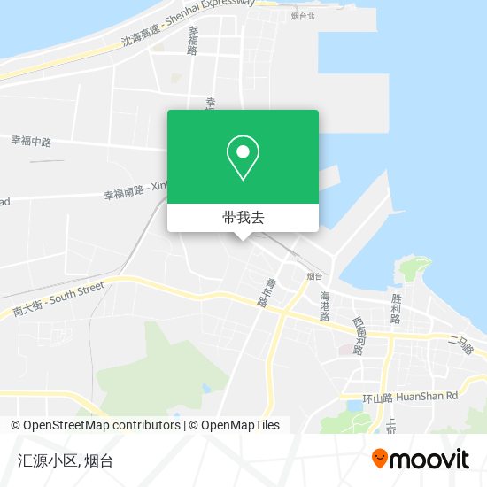 汇源小区地图