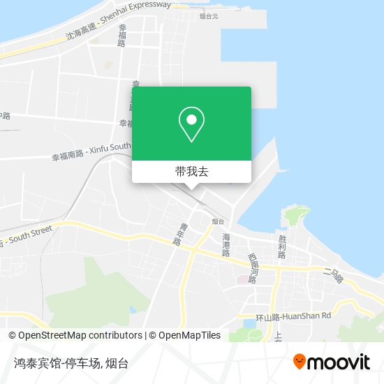 鸿泰宾馆-停车场地图