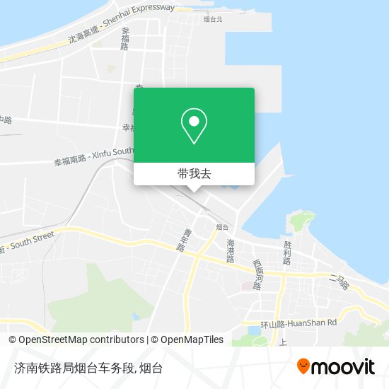 济南铁路局烟台车务段地图