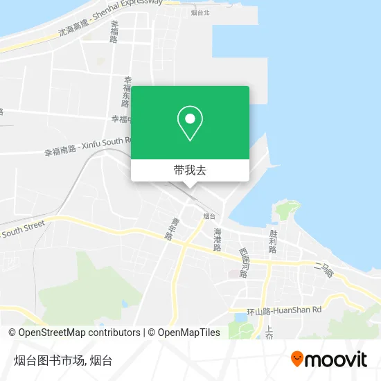 烟台图书市场地图