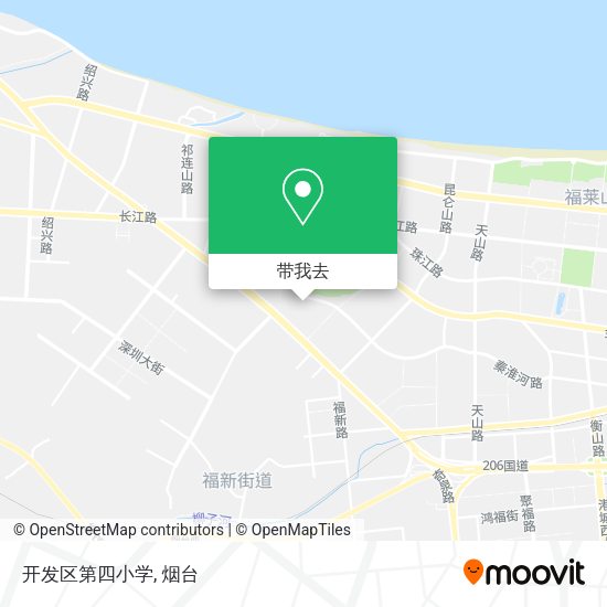 开发区第四小学地图