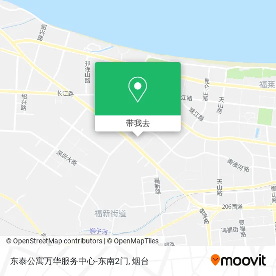 东泰公寓万华服务中心-东南2门地图