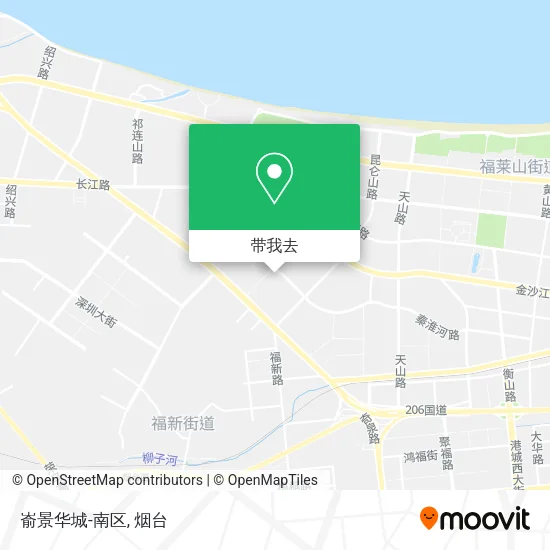 嵛景华城-南区地图