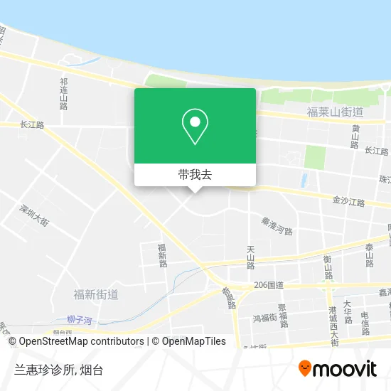 兰惠珍诊所地图