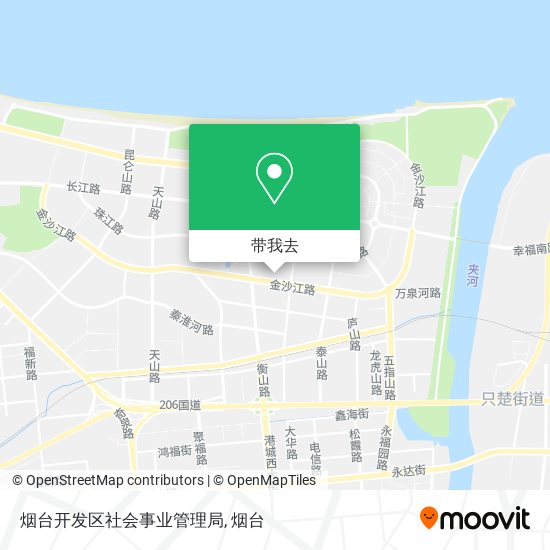 烟台开发区社会事业管理局地图