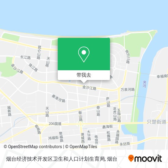 烟台经济技术开发区卫生和人口计划生育局地图