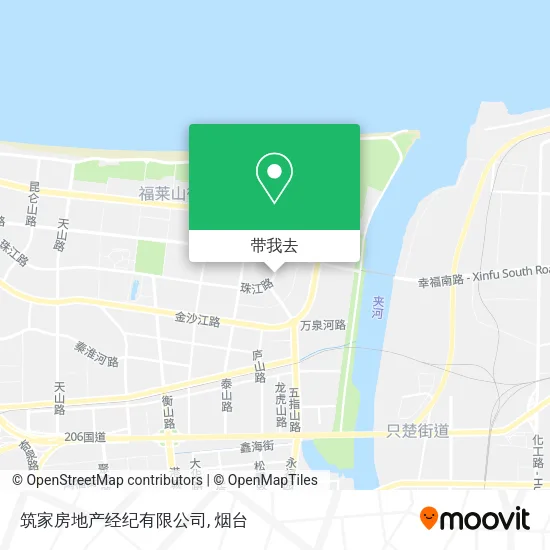 筑家房地产经纪有限公司地图