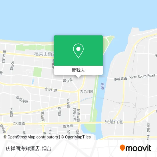 庆祥阁海鲜酒店地图