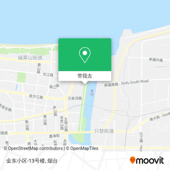 金东小区-13号楼地图
