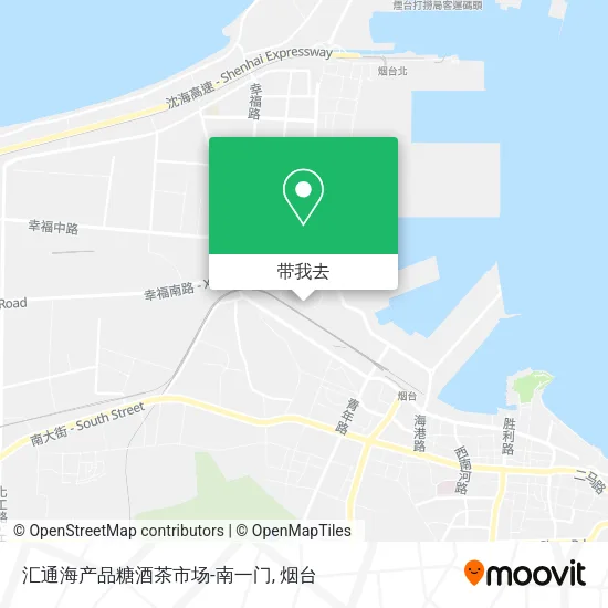 汇通海产品糖酒茶市场-南一门地图