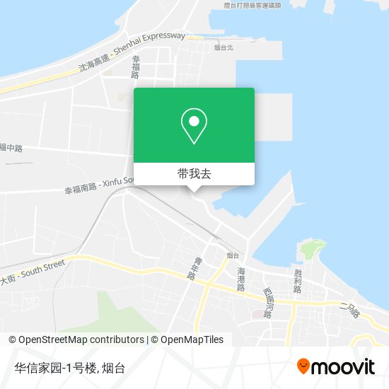 华信家园-1号楼地图