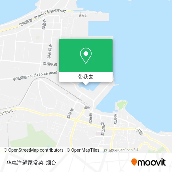 华惠海鲜家常菜地图