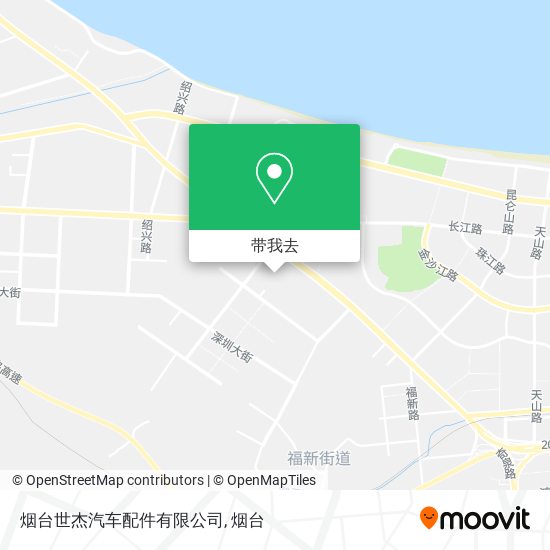 烟台世杰汽车配件有限公司地图