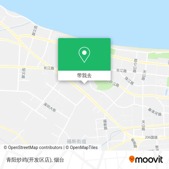青阳炒鸡(开发区店)地图