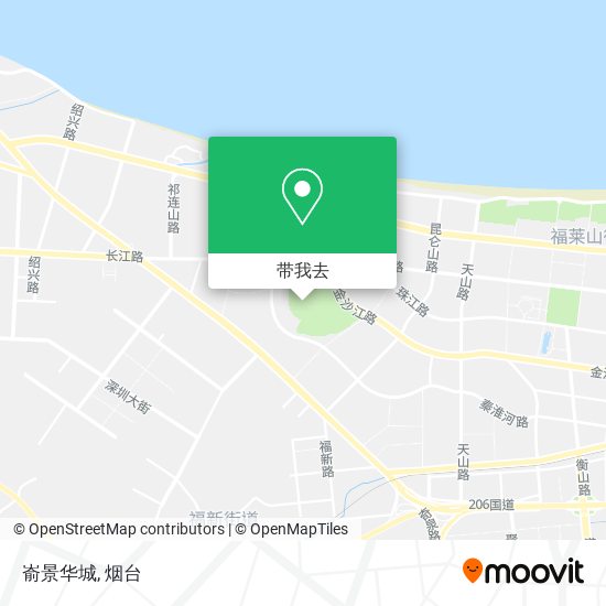 嵛景华城地图