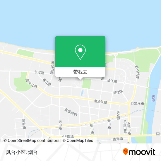 凤台小区地图