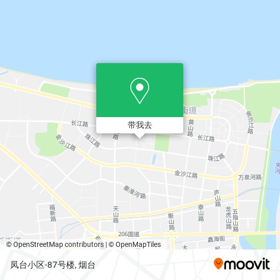 凤台小区-87号楼地图