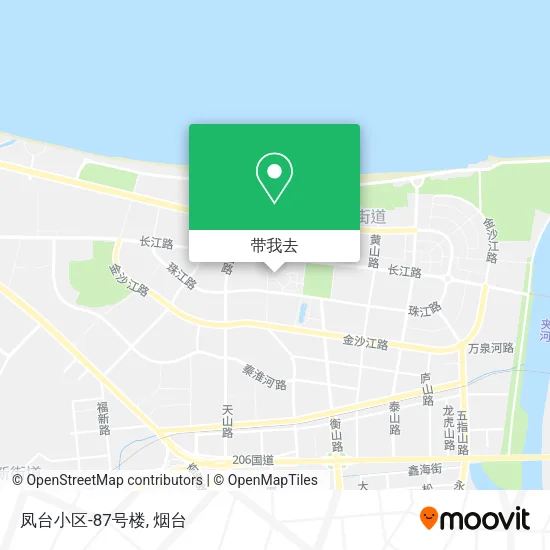 凤台小区-87号楼地图