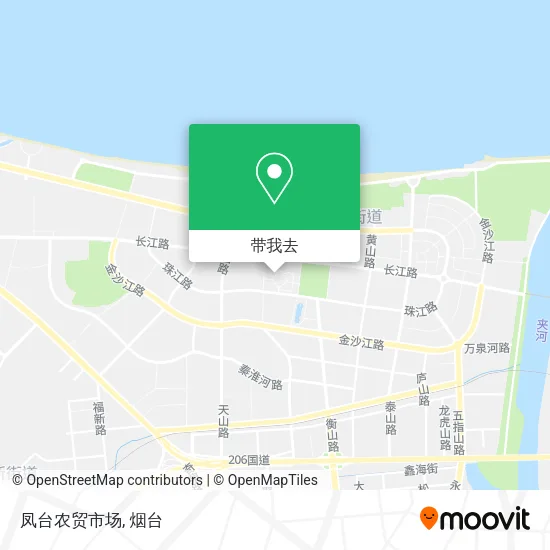 凤台农贸市场地图