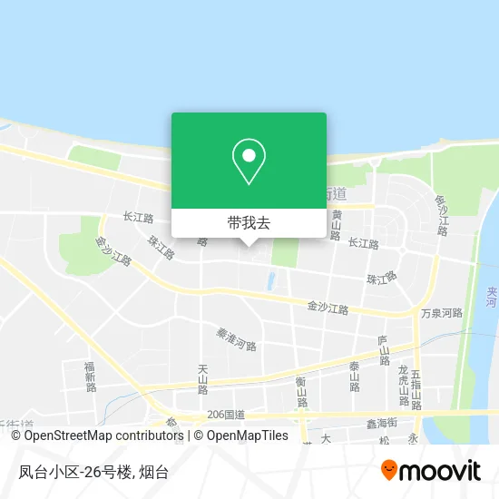 凤台小区-26号楼地图