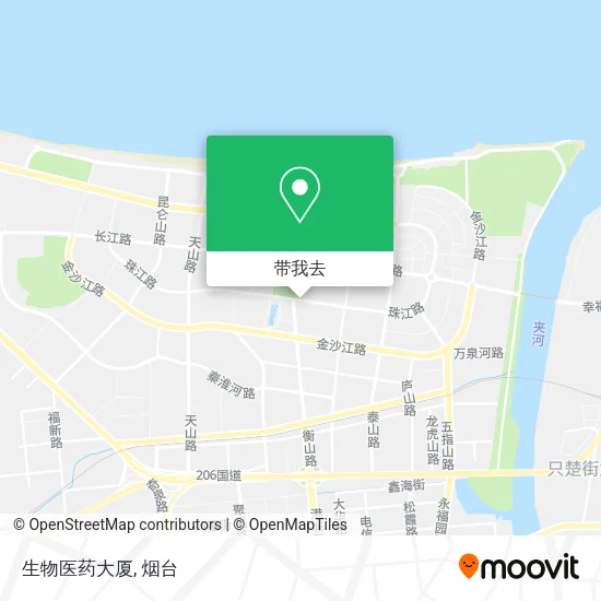 生物医药大厦地图